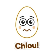 Sticker animado de Zoiudo: “Chiou!”