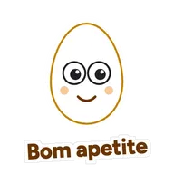 Sticker animado de Zoiudo: “Bom apetite”